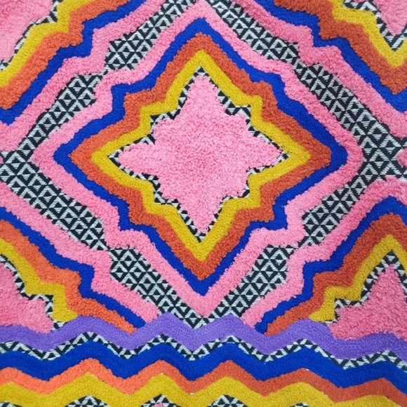 Boho Star Embroidered Graphic Totebag - Picture 2 of 5